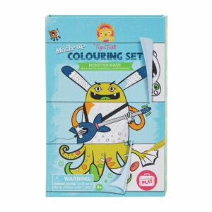 Tiger tribe how to draw coloring set monster mash in package front view