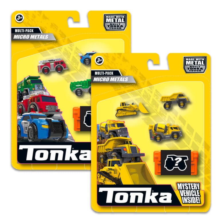 Tonka Micro Metals Toy Truck Multipack
