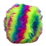 Furry Dohzee Plush rainbow pillow