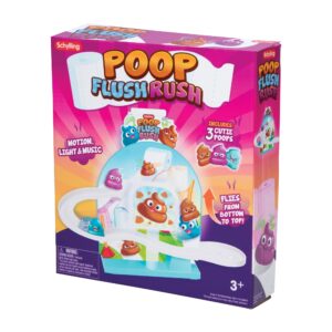 Poop Flush Rush game in package