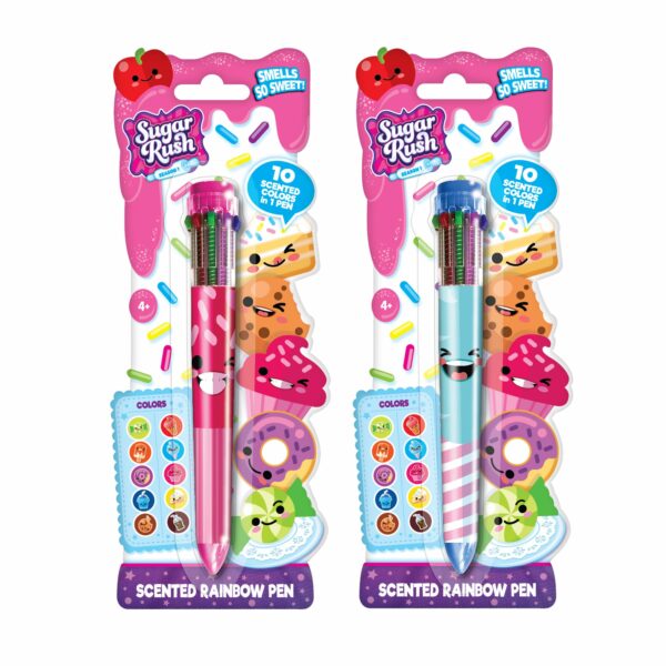 Rainbow Pen - Sugar Rush Pink and Blue in Package