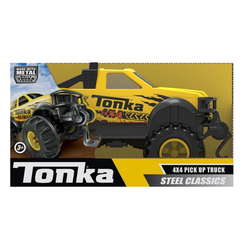 Tonka 4x4 Pickup Truck - Steel Classics Package Front
