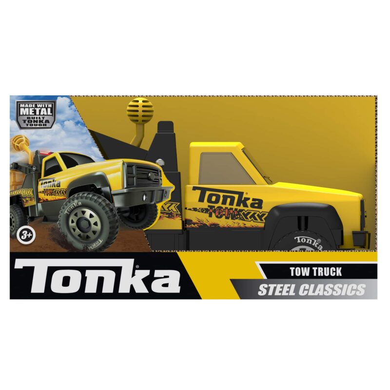 Tonka Tow Truck - Steel Classics Package Front