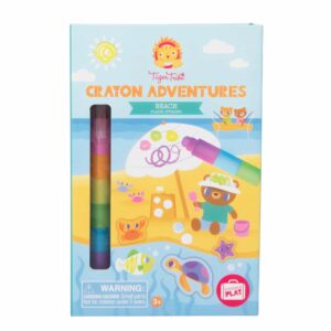 Tiger Tribe Crayon Adventures - Beach Package Front