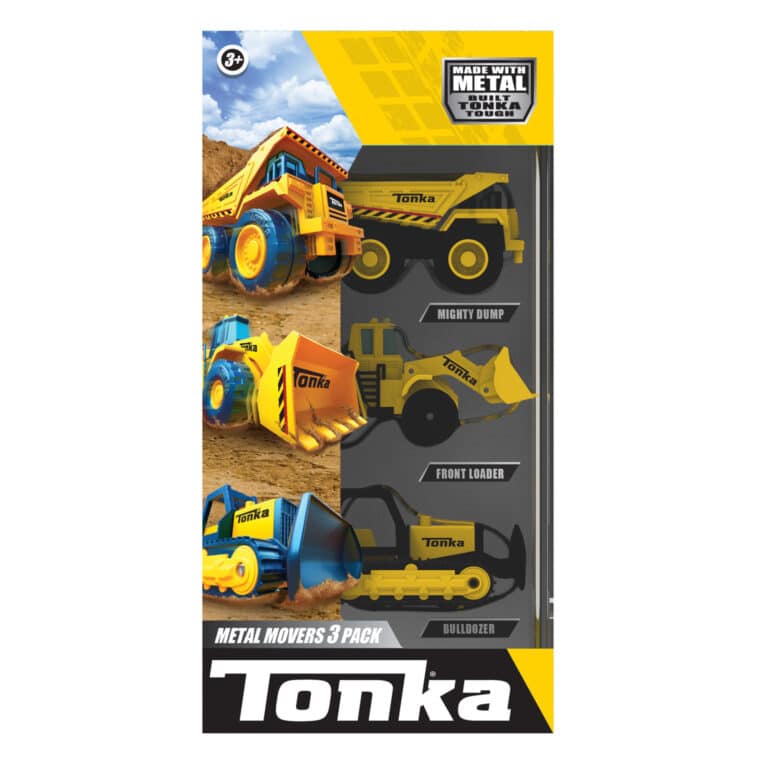 Tonka Metal Movers 3 Pack Package Front