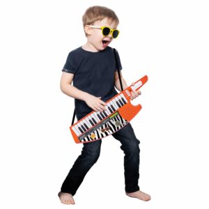 Power Star Keytar Lifestyle image of a boy with sunglasses playing the keytar