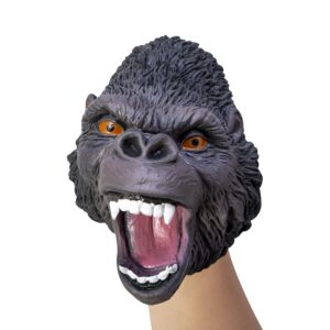 Gorilla Hand Puppet - Front Open on Hand