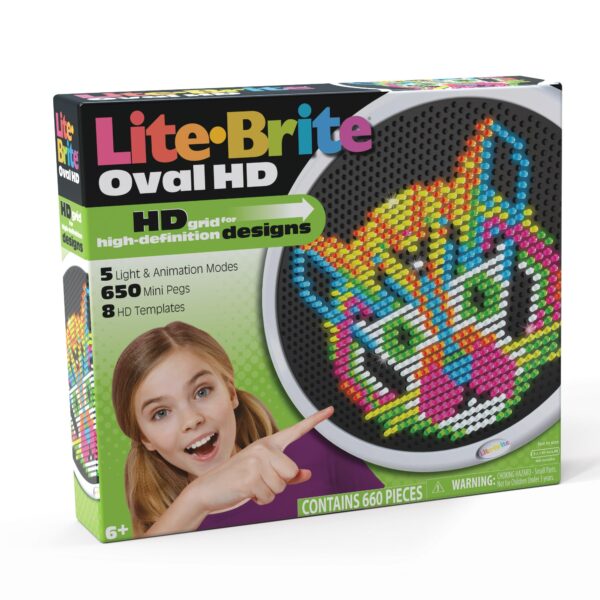 Lite Brite Oval HD - Package Angle Right