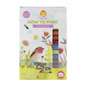 Tiger Tribe How to Paint Watercolor - Package Front