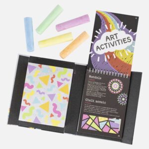 Tiger Tribe Chalk It Up - Package Contents Art Activities Angle