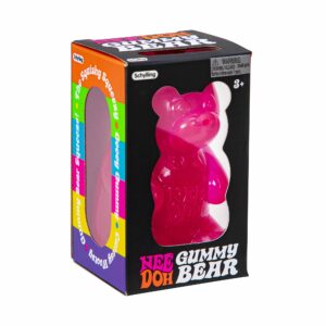 NeeDoh Gummy Bear - Package - Pink Angle Right