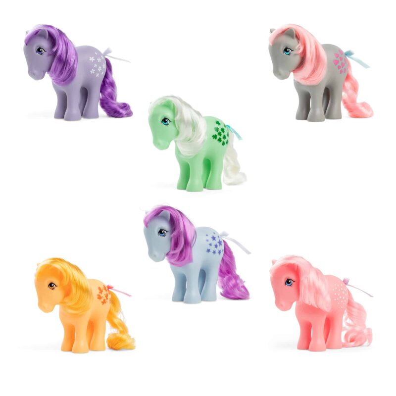 My Little Pony Classic 4 Collectible 40th Anniversary Ponies