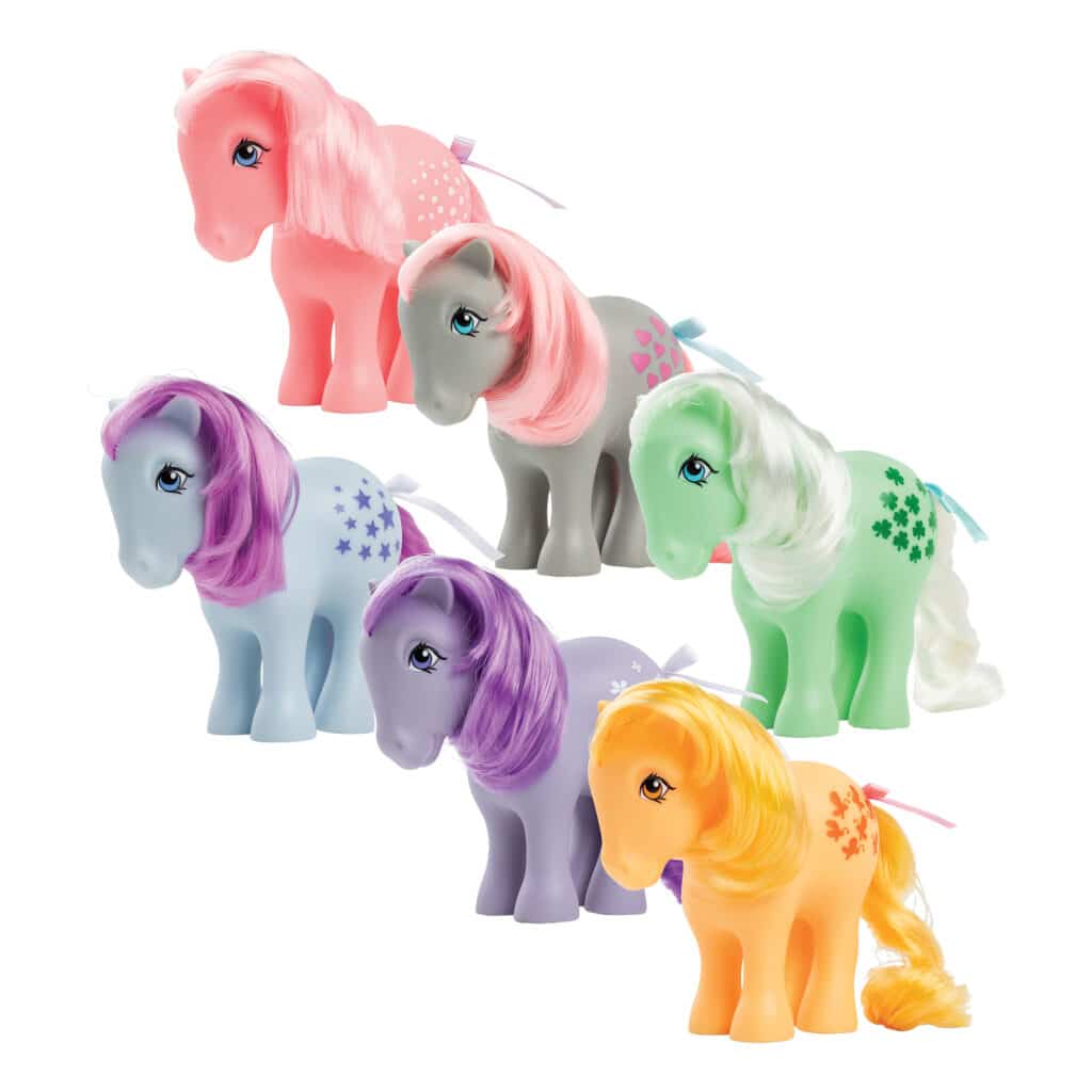 My Little Pony Classic 4 Collectible 40th Anniversary Ponies - Schylling