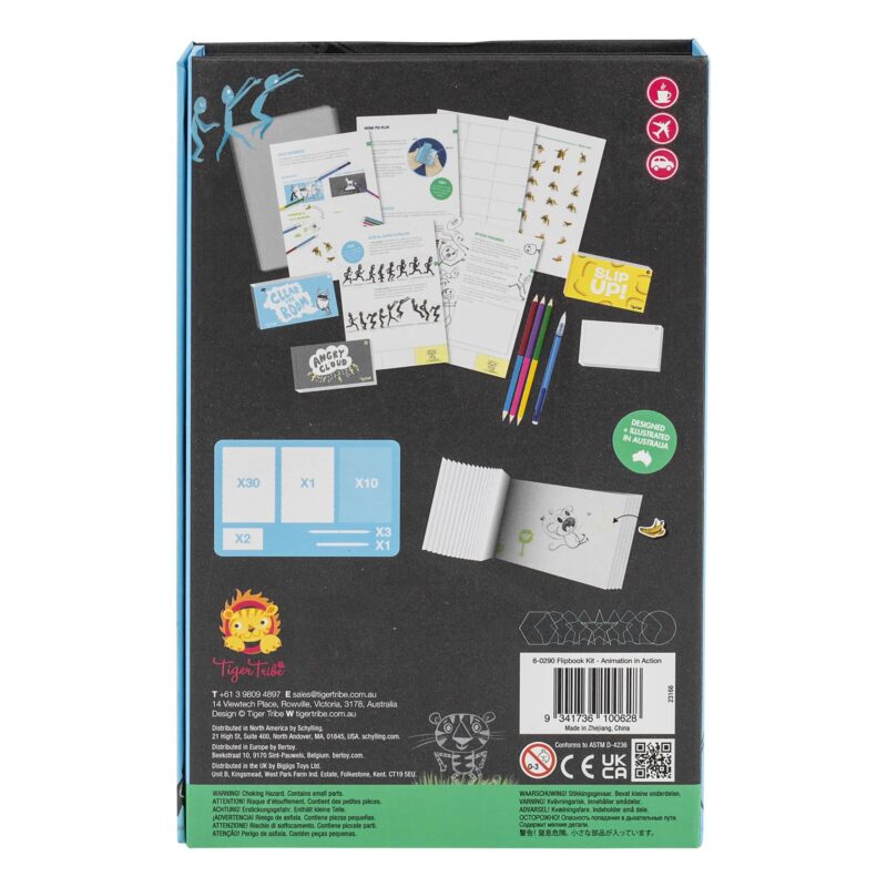 Flip Book Kit - Animation Action - Schylling