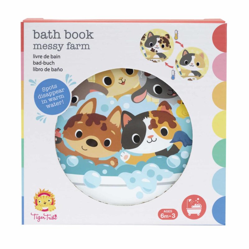 Tiger Tribe Bath Book Messy Farm Package