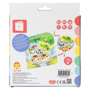 Tiger Tribe Bath Book Messy Jungle - Package Back