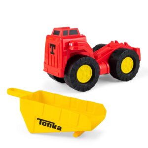 Tonka Scoops and Hauler - Red and Yellow Separate