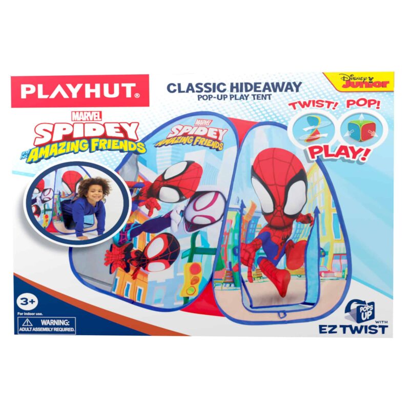 Playhut Spidey and his Amazing Friends Classic Hideaway Package