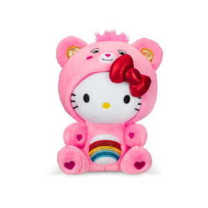 Care Bears Hello Kitty and Friends Plush - Hello Kitty x Cheer Bear