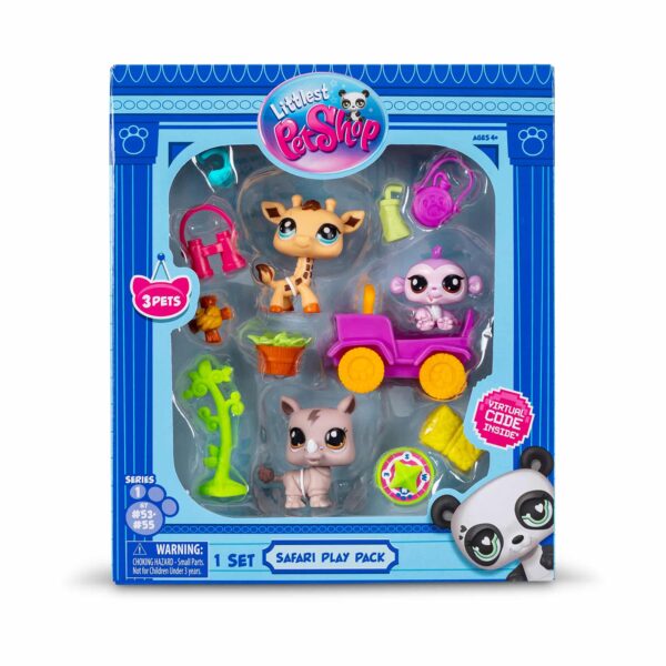 Littlest Pet Shop - Safari Play Pack - Package Front