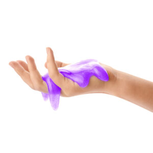 Lava Instant Slime - Purple Slime in Hand