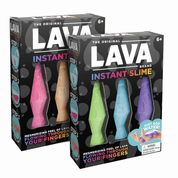 Lava Instant Slime Packaging - Group