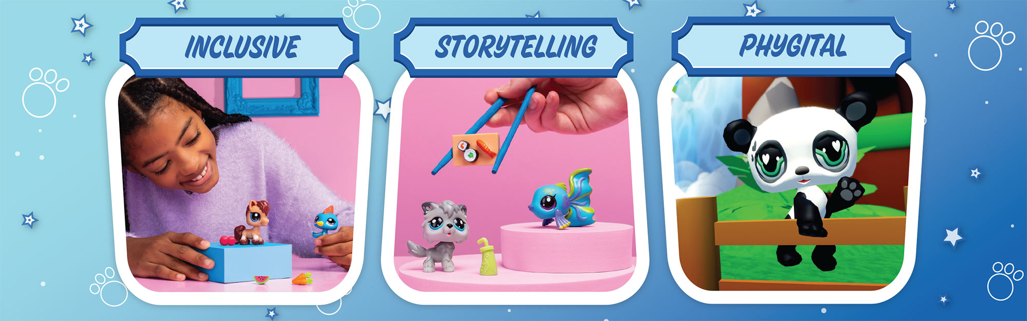Littlest Pet Shop - Inclusive - Storytelling - Phygital