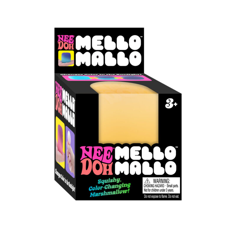入手困難！NeeDoh Nice-Sicle & Mello Mallo 2個 NeeDoh® Mello Mallo | Color-Changing Marshmallow Sensory Squish
