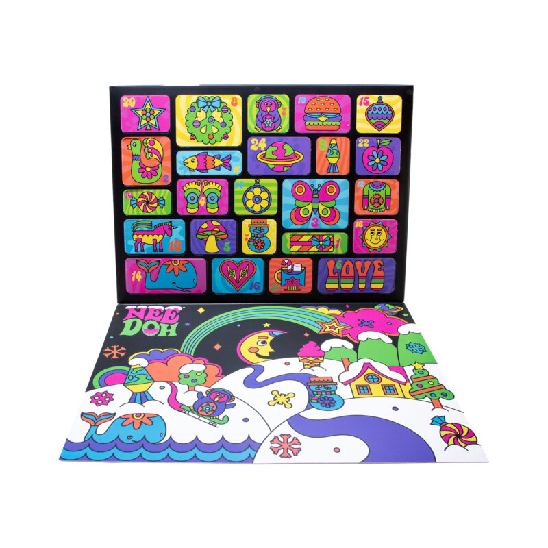 Schylling NeeDoh Advent Calendar - Sensory Toy with a
