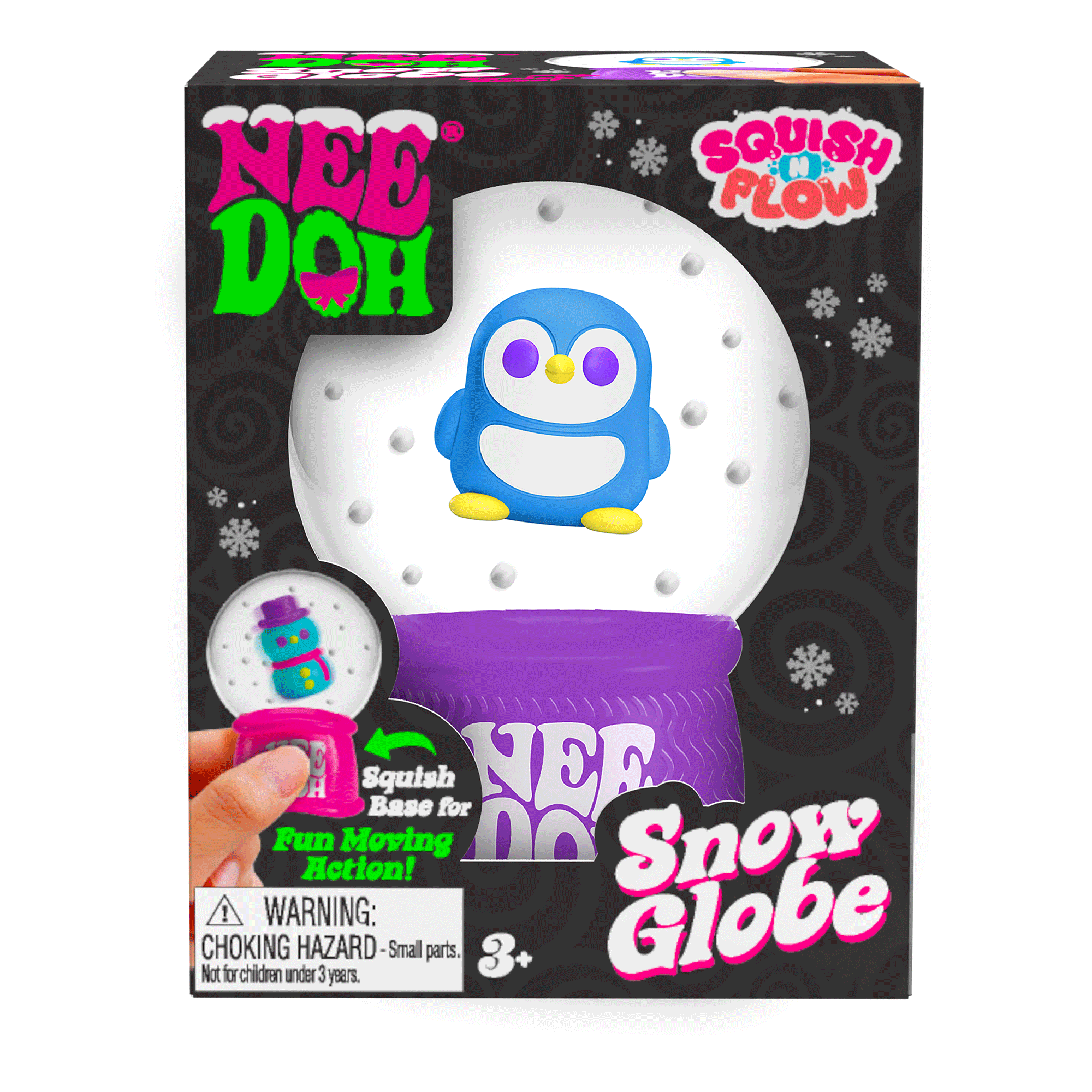 NeeDoh Snow Globe product photo from Schylling