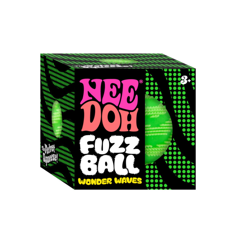 サ*ー様 【超希少品】FUZZBALL 【新品】 NeeDoh® Fuzz Ball Wonder Waves | Velvet Sensory Squish